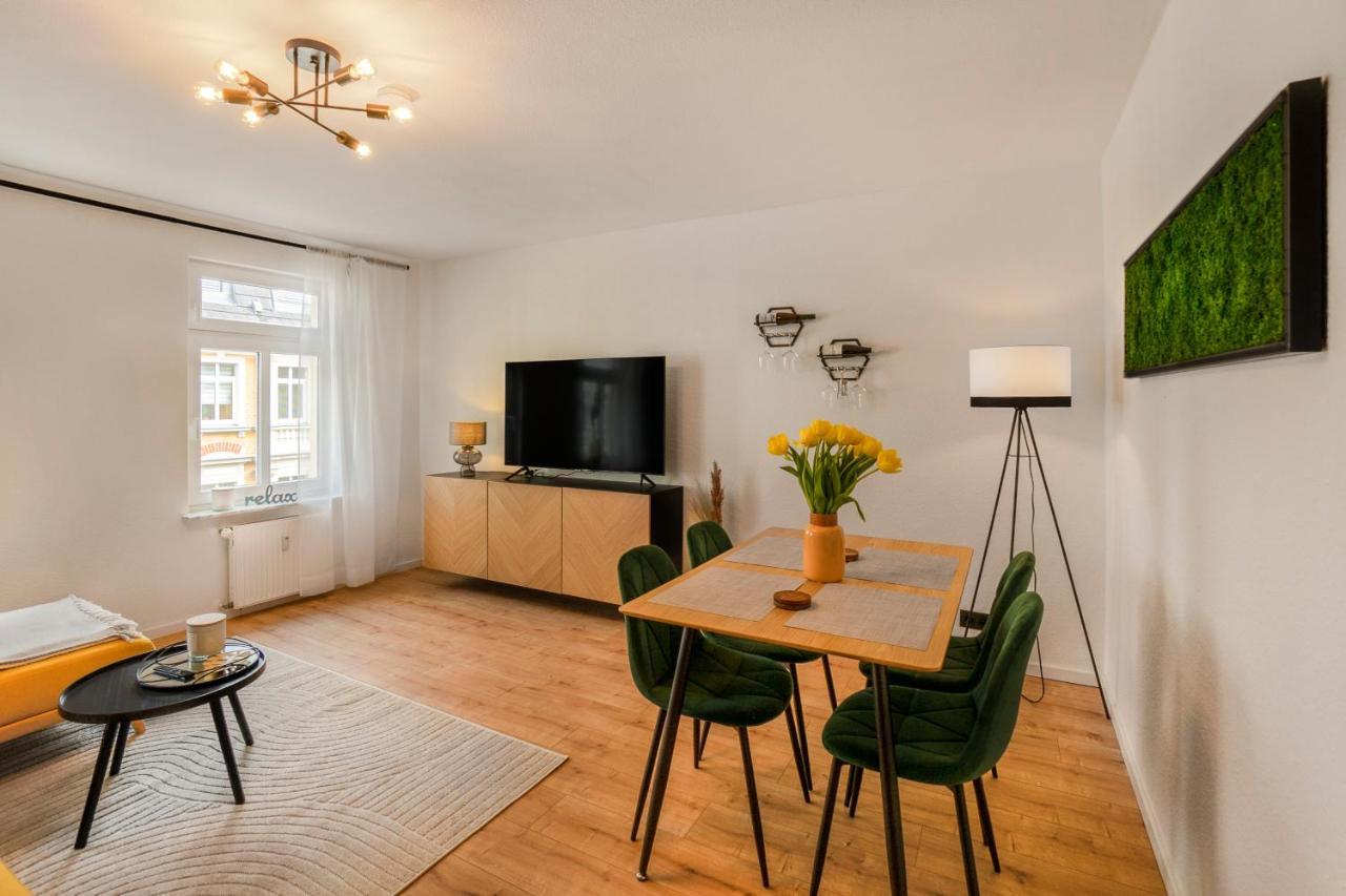 Levax Living - Cozy - Clarapark - Citynah Lejlighed Leipzig Eksteriør billede